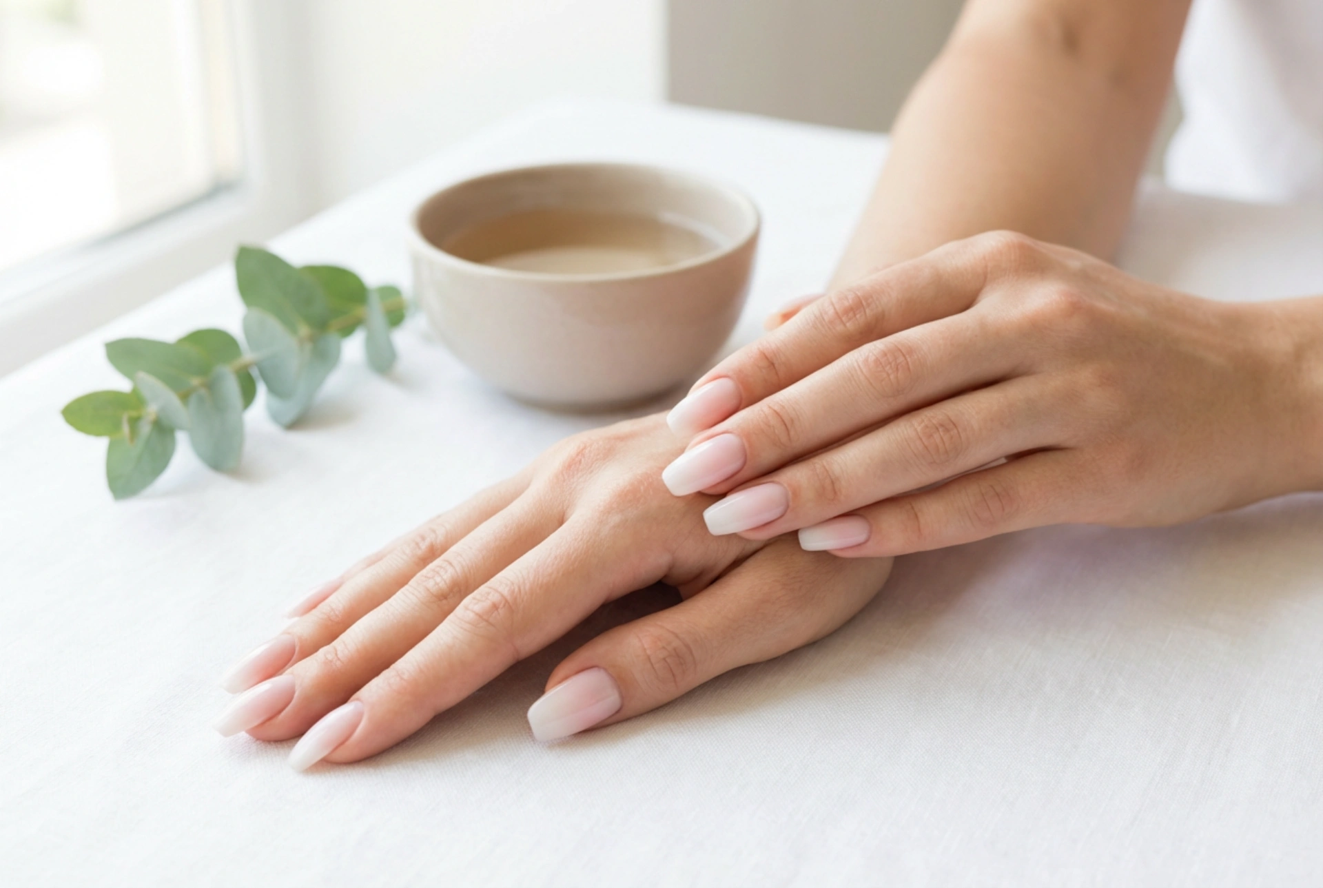 Ombré leitoso nas unhas: o delicado efeito baby boomer passo a passo