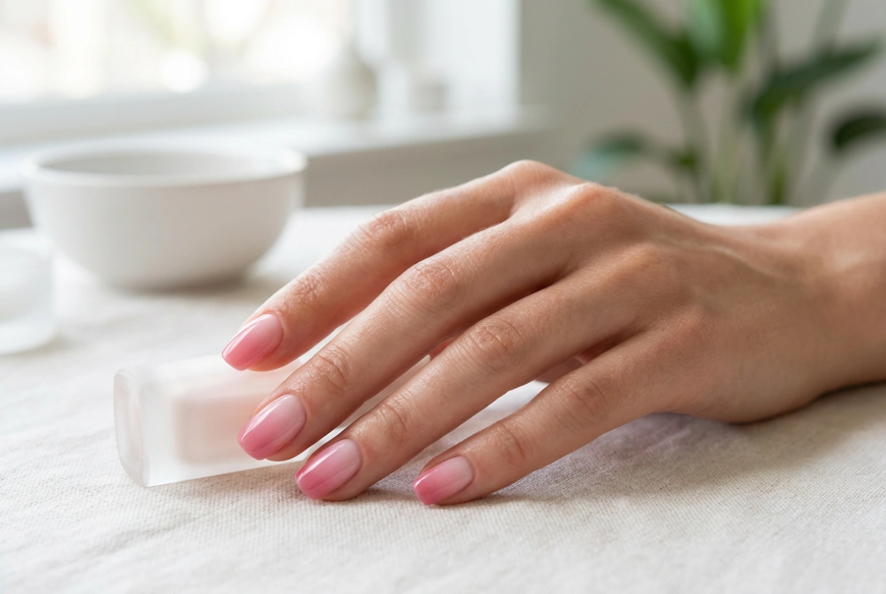 Como fazer unhas ombre rosa sem manchas: uma técnica comprovada