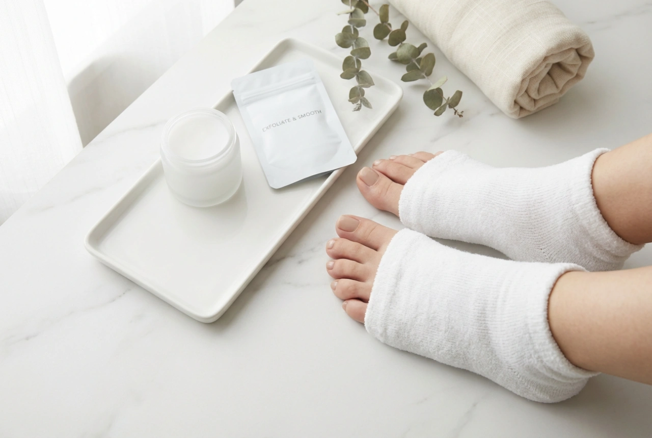 Máscaras para os pés: como usar meias esfoliantes e cremosas para um cuidado profundo