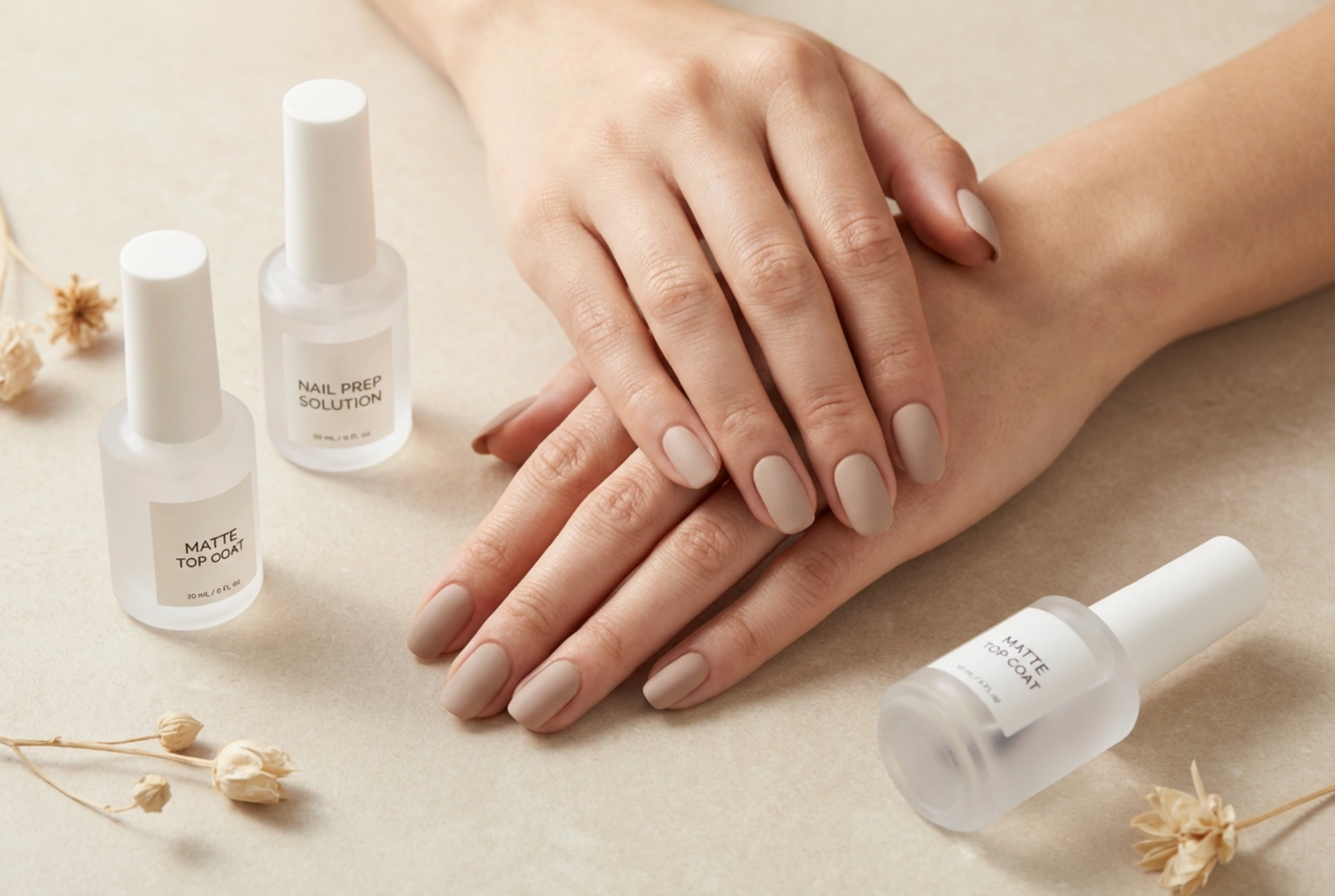 Acabamento Mate: Unhas Mate sem Manchas, Desengorduramento e Top Coat