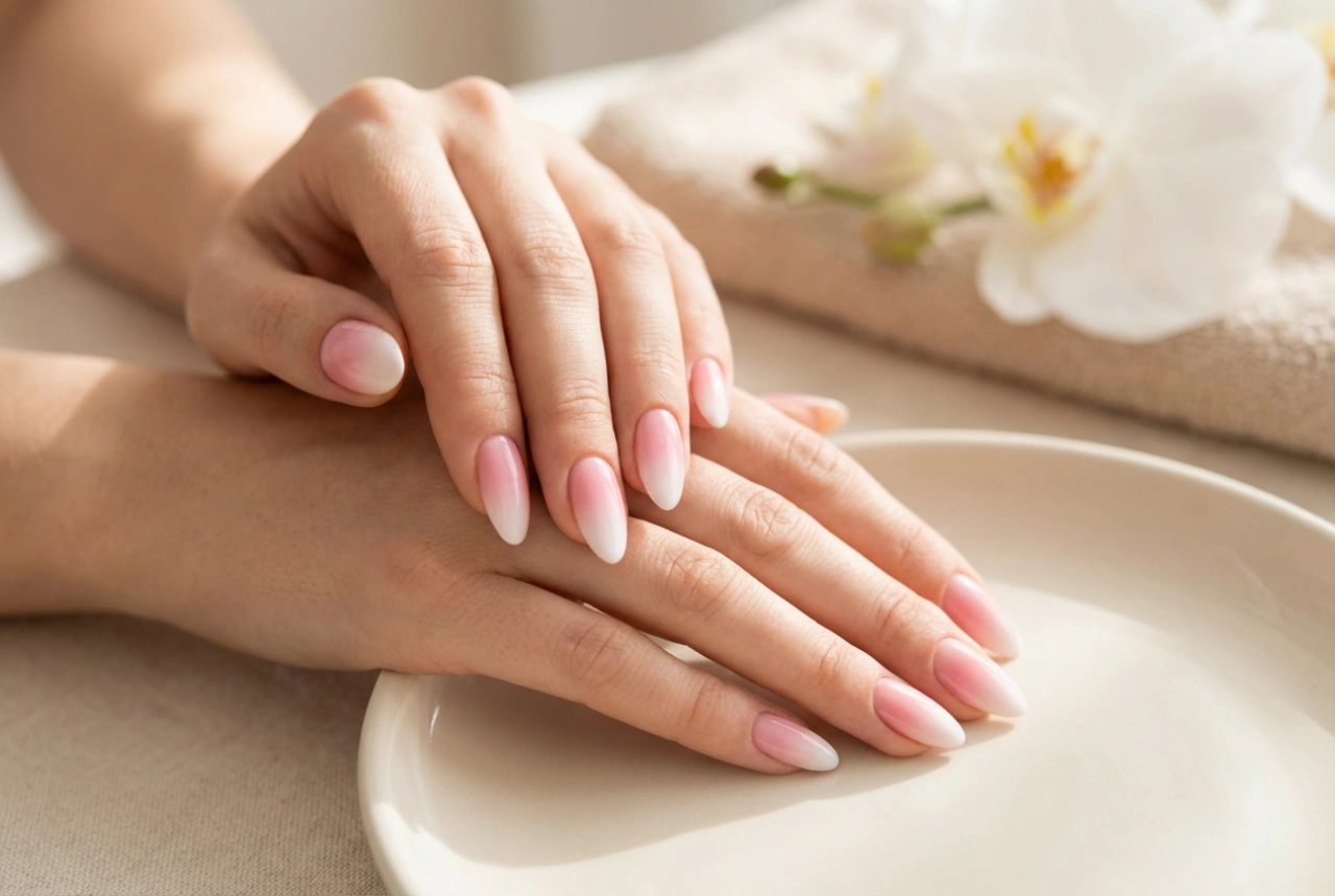 Unhas amendoadas com efeito ombre: técnicas de modelagem e segredos do degradê