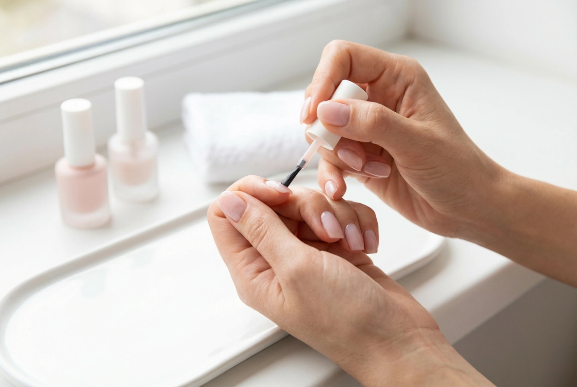 Vernizes híbridos para alérgicos: o que procurar e como aplicar