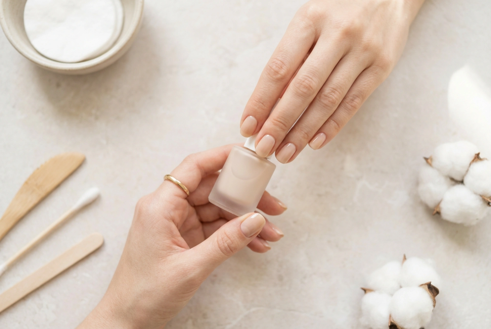 Verniz híbrido 5 em 1 na prática: manicure rápida passo a passo