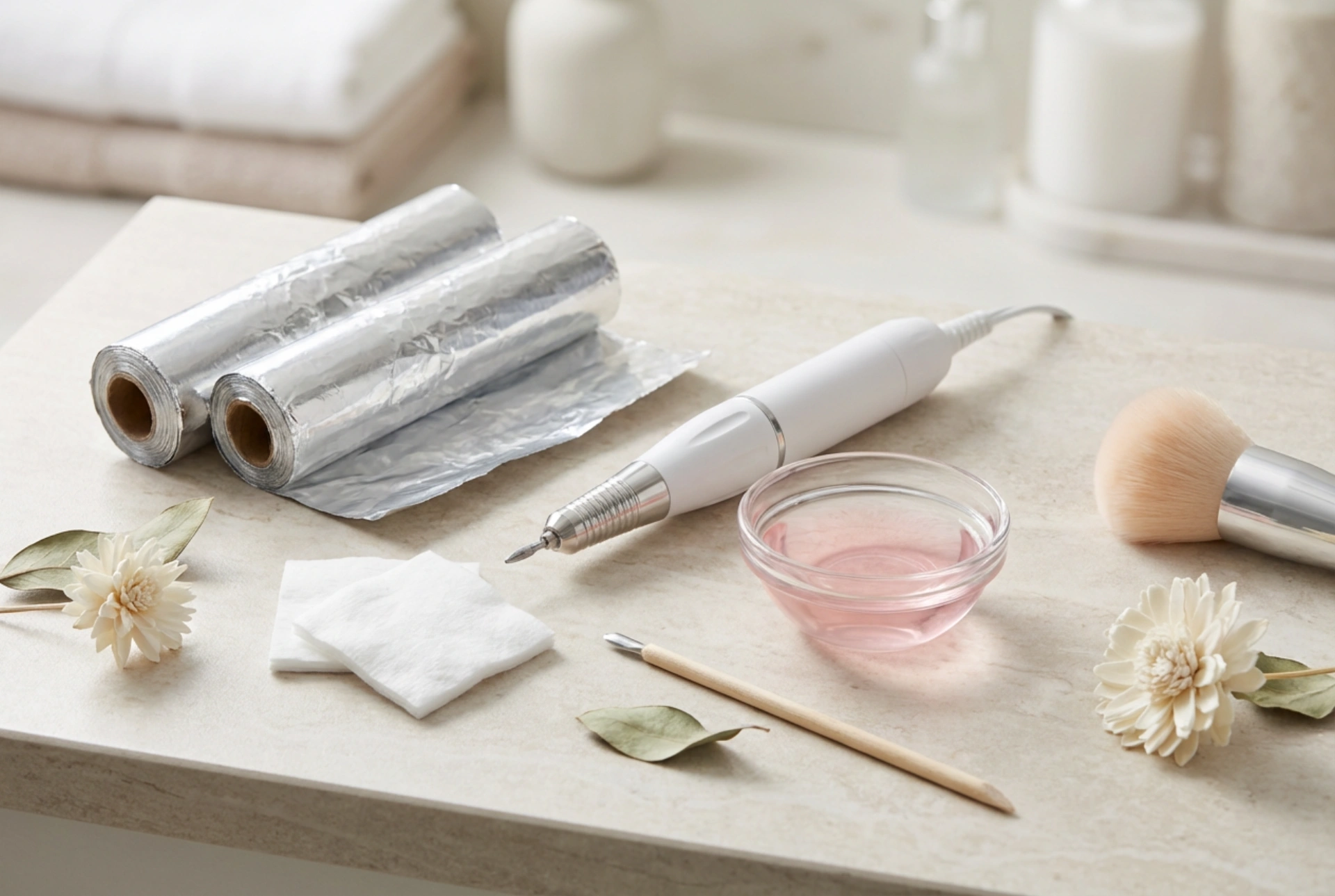 Remoção de Verniz de Gel Sem Danos: Método com Folha de Alumínio, Broca e Soak-Off