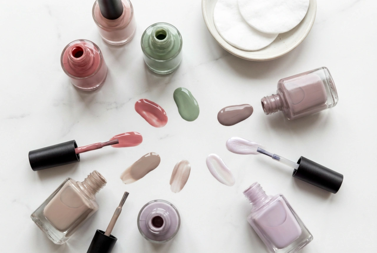 Cores de esmalte em gel na prática: escolha de tons, cobertura e acabamentos