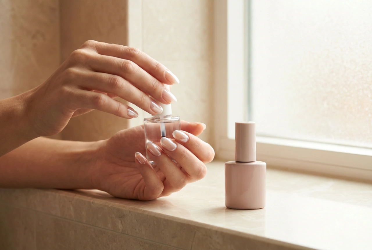 Manicura Híbrida sem Lâmpada? Efeito Gel Passo a Passo com Verniz Clássico