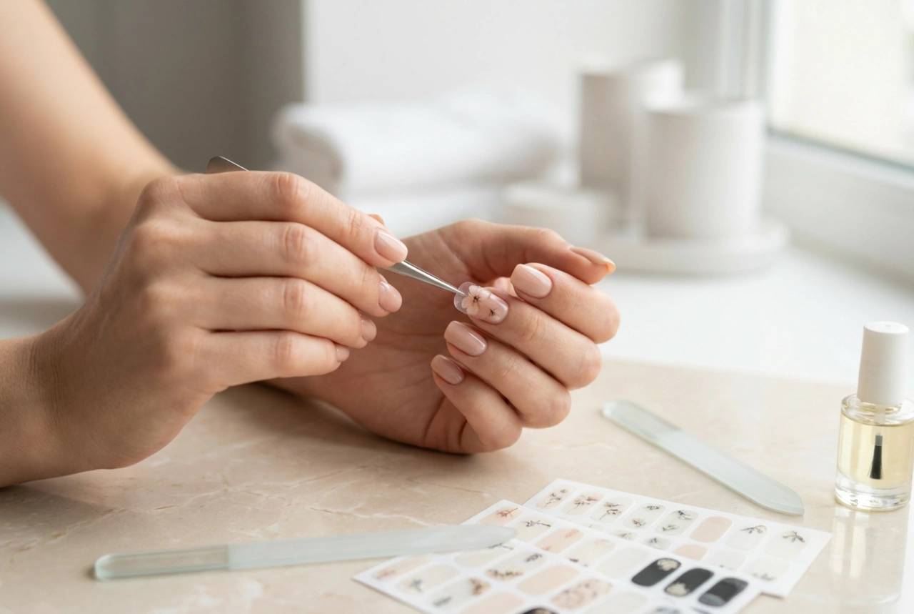 Adesivos para unhas: tipos, aplicação precisa e fixação duradoura