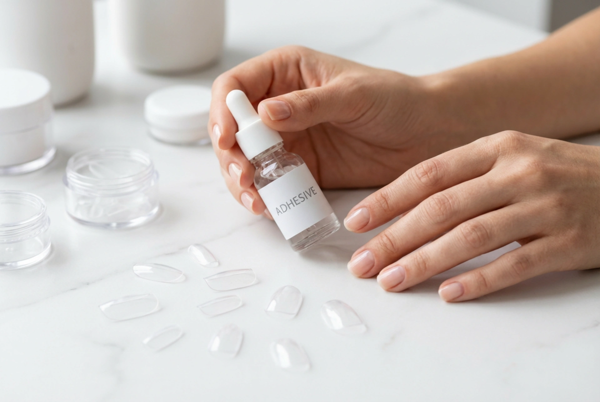 Pontas para extensão de unhas: seleção da forma, colagem e acabamento