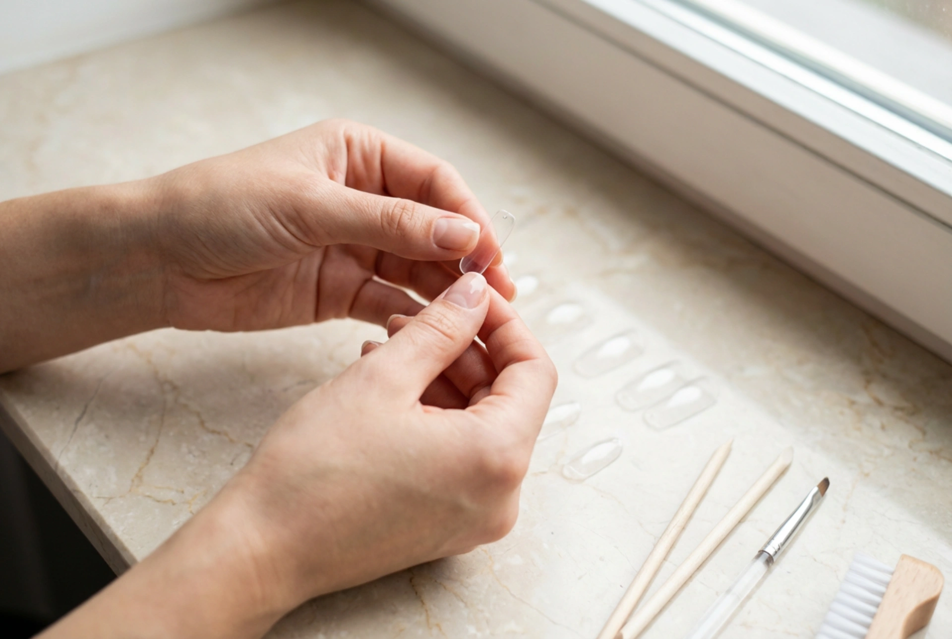 Tips de gel: como escolher, aplicar e preparar antes de pintar