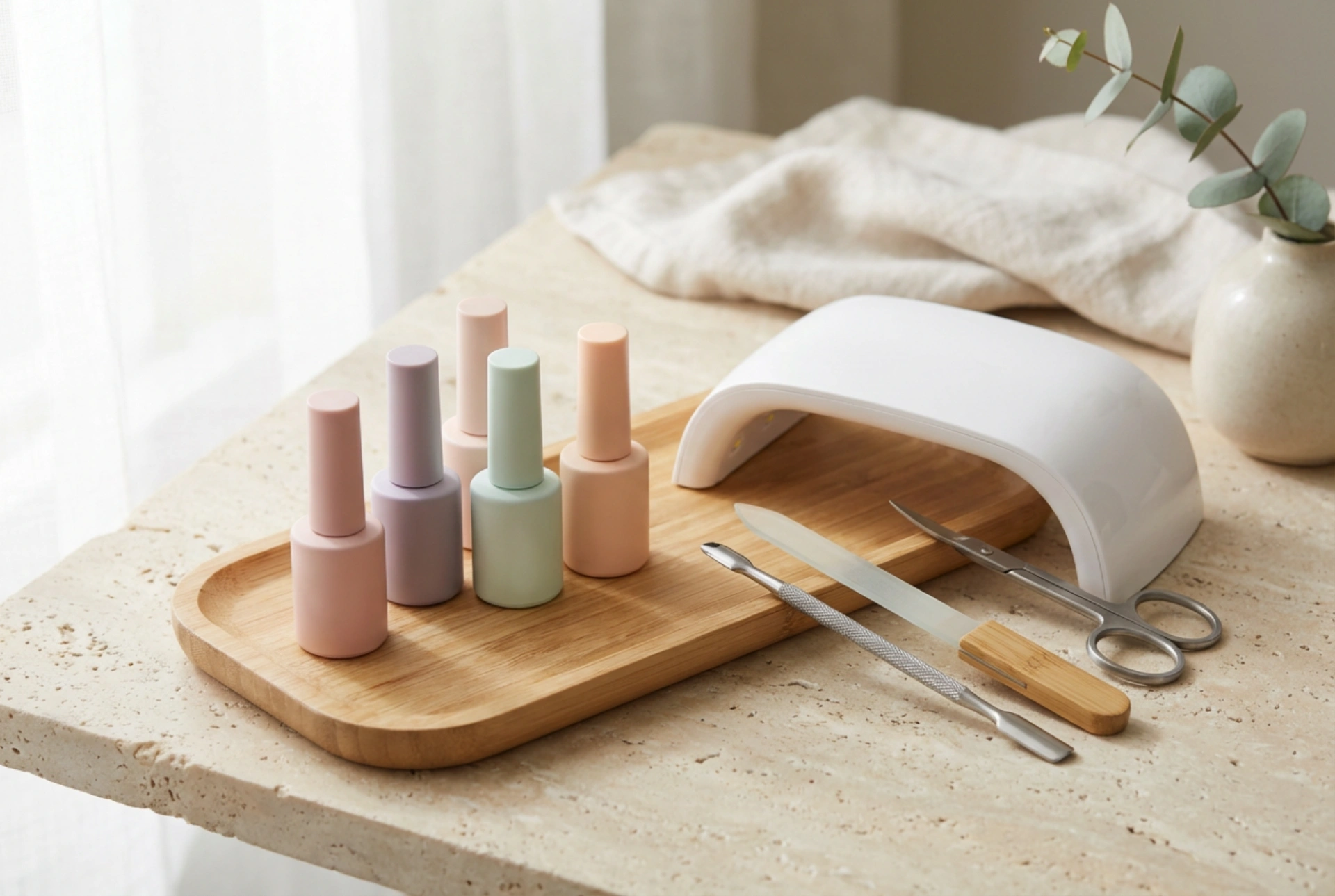 Kit de verniz gel em casa: produtos essenciais, lâmpada e passo a passo