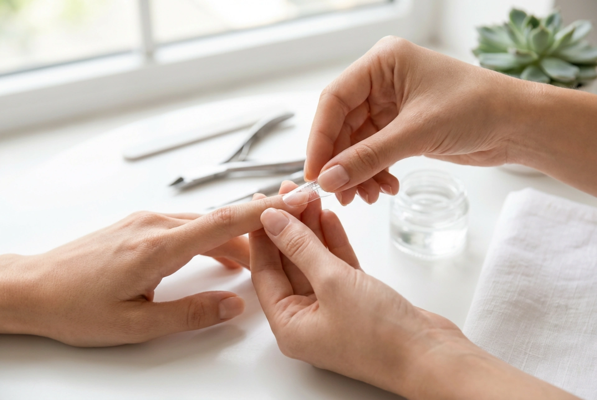 Formas superiores para unhas: como escolher o tamanho, pressionar e trabalhar