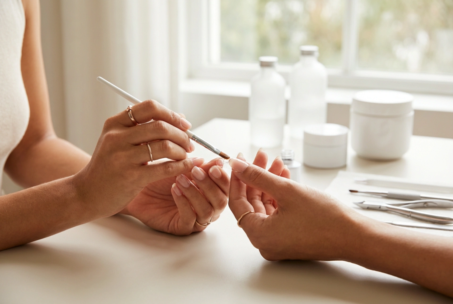 Moldes para acriligel: ajuste, curvatura e acabamento das bordas