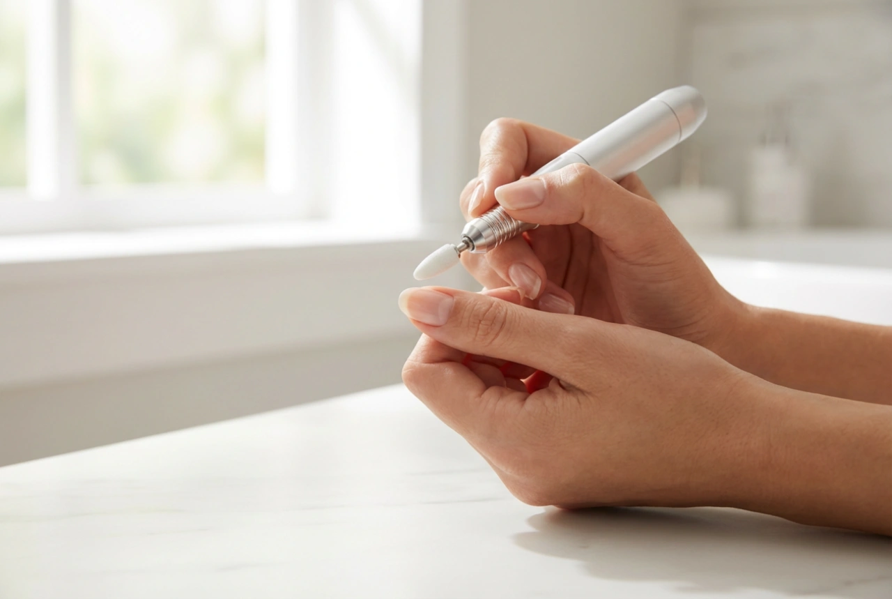 Mini lixadeira de unhas: quando vale a pena e como usar com segurança