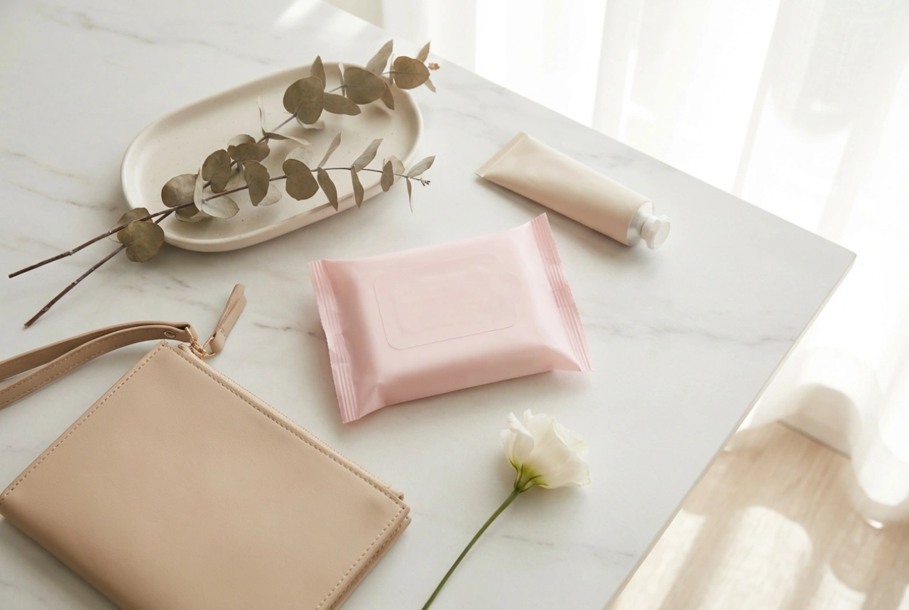 Toalhitas de higiene íntima: frescura discreta fora de casa