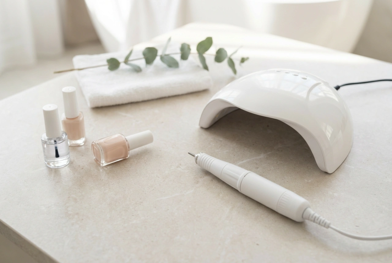 Lâmpada e Broca para Unhas: O Guia para Escolher e Usar o seu Kit de Manicure