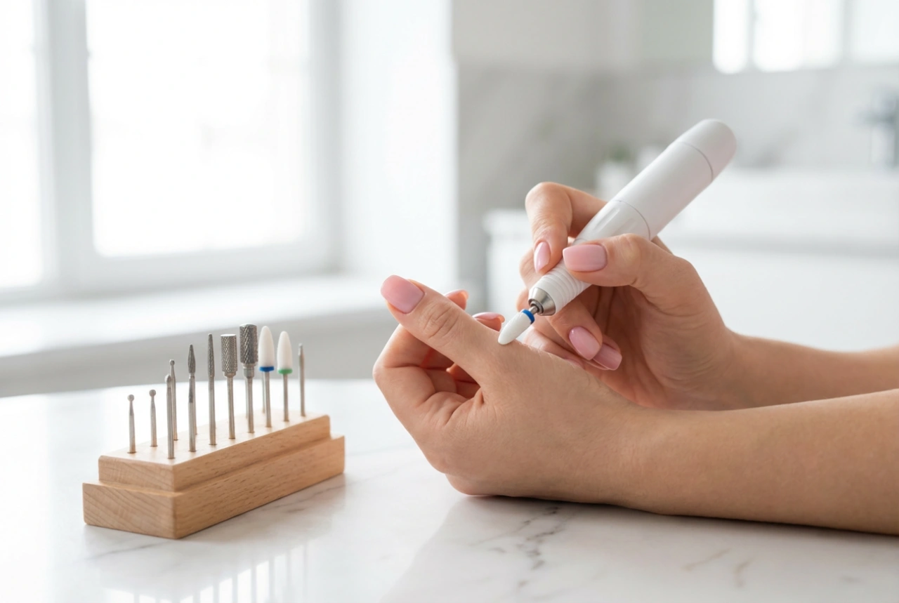 Broca de unhas para verniz de gel: como remover a manicure em segurança, velocidades e ponteiras