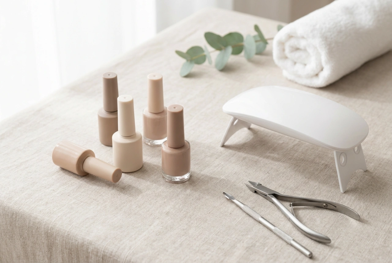 Kit de unhas com lâmpada: o que deve conter e como curar os sistemas