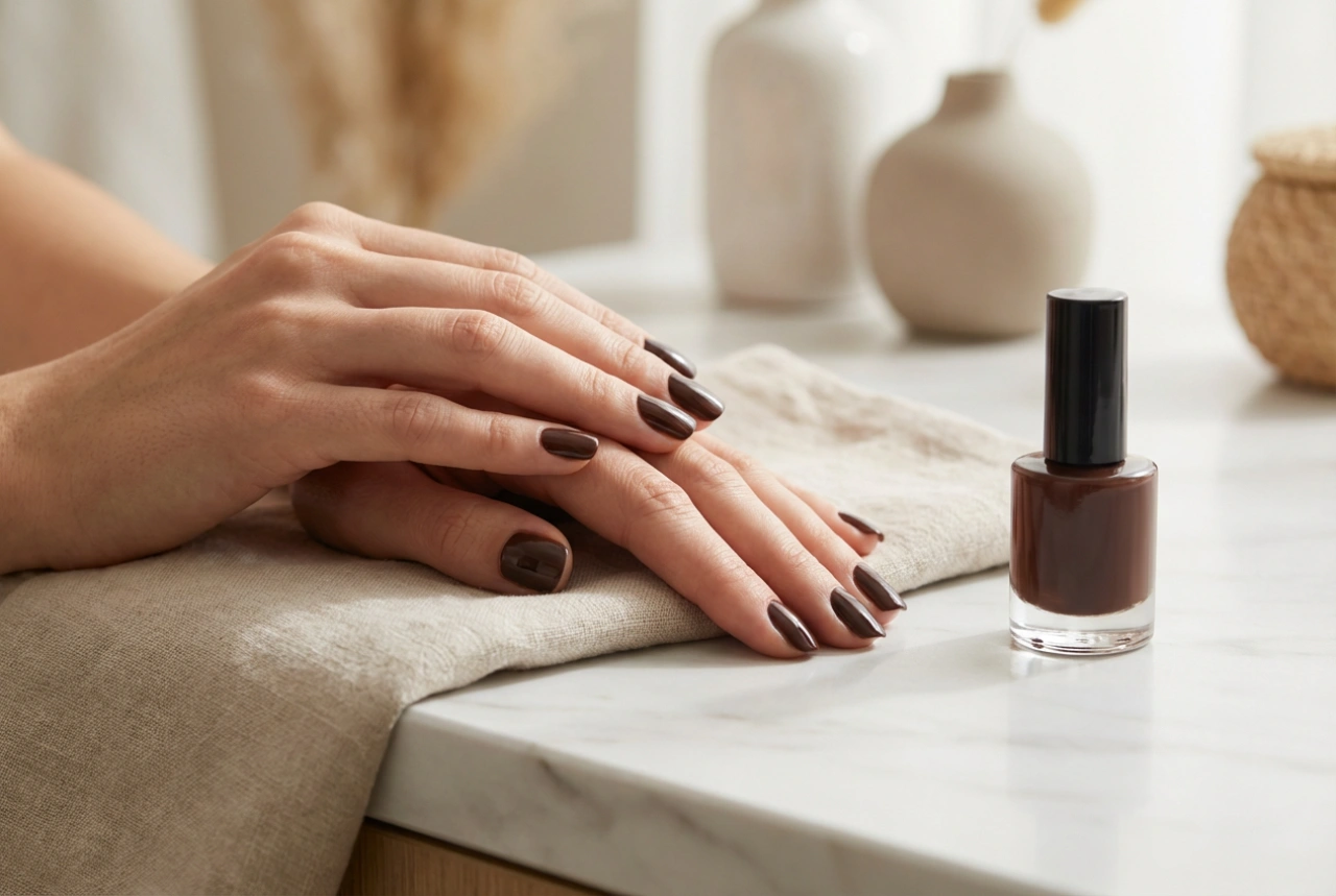 Verniz de unhas chocolate: como usar e aplicar uniformemente