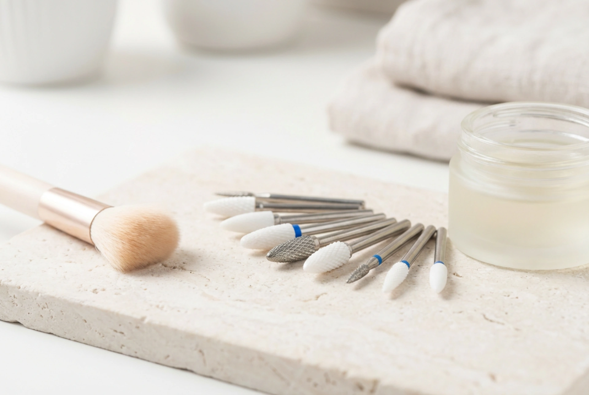 Pontas para broca de unhas: qual é a sua função e como limpá-las?