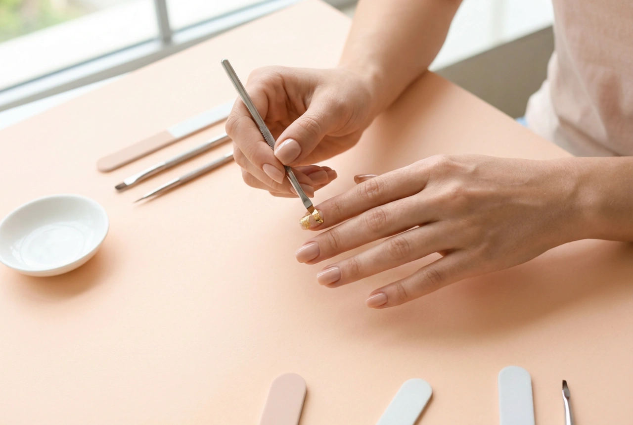 Adesivos para unhas de gel: como aplicar de forma uniforme e evitar que as bordas levantem