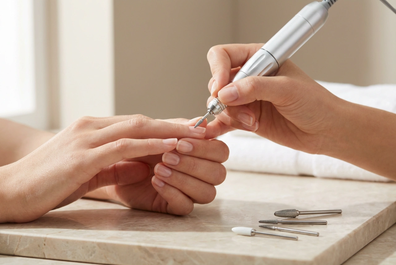 Preparação de Cutículas com Lixadeira Elétrica: Brocas, Rotações e Trabalho Sem Irritação
