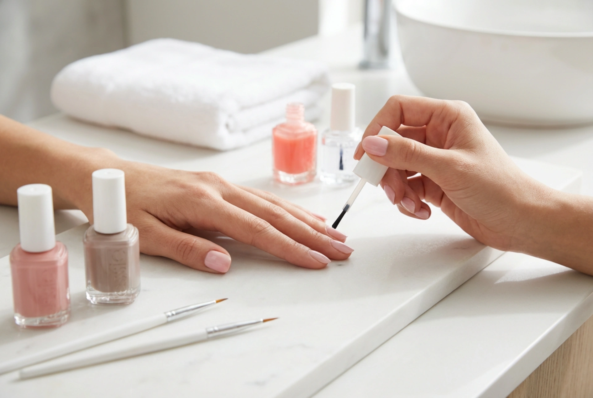 Kits de unhas sem lâmpada: melhores fórmulas e técnicas de aplicação