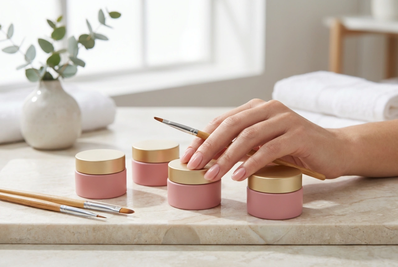 Gel de unhas rosa: tipos, cobertura e modelação passo a passo