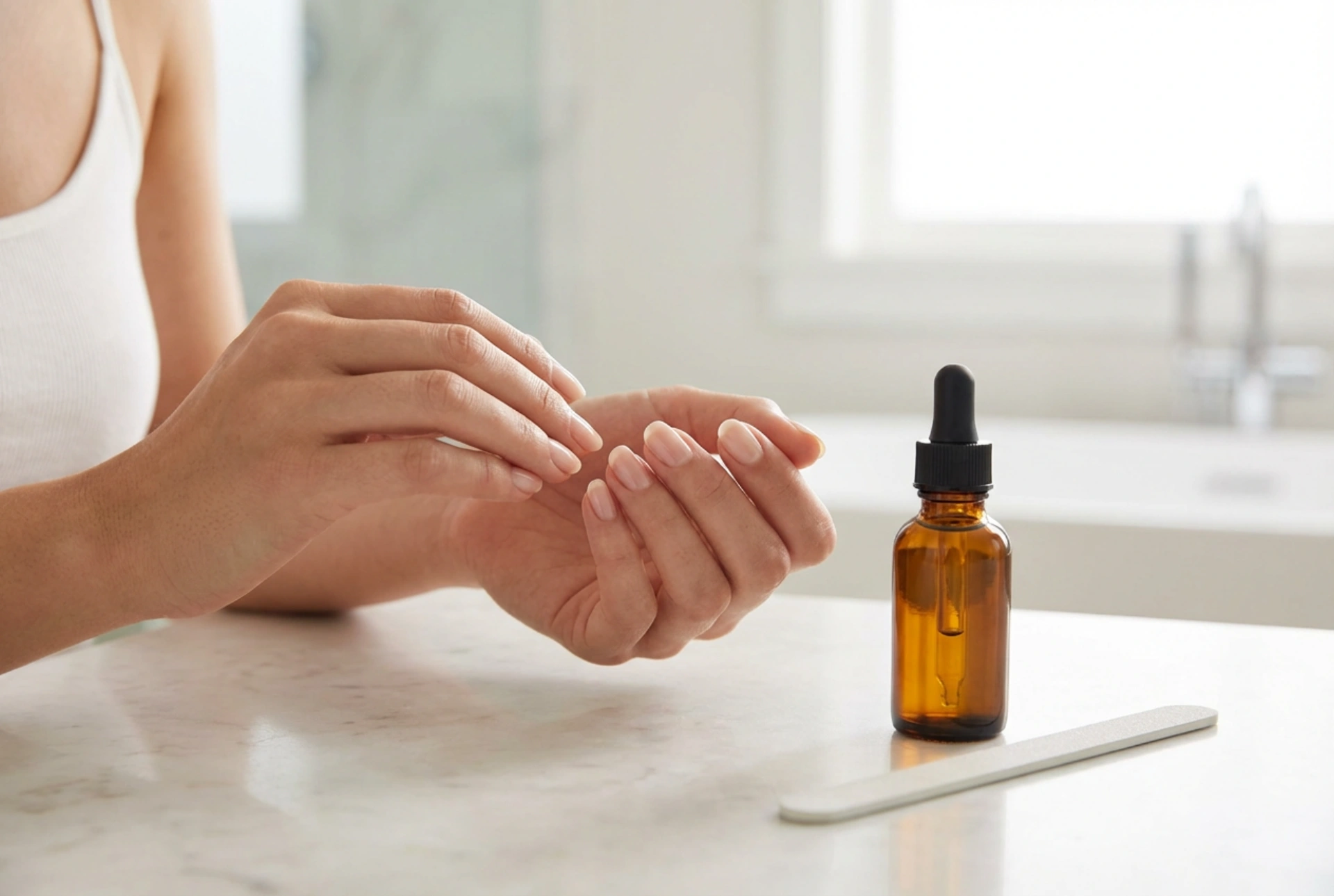 Unhas com Tendência a Partir: Lixagem Suave, Óleos e Fortalecedores