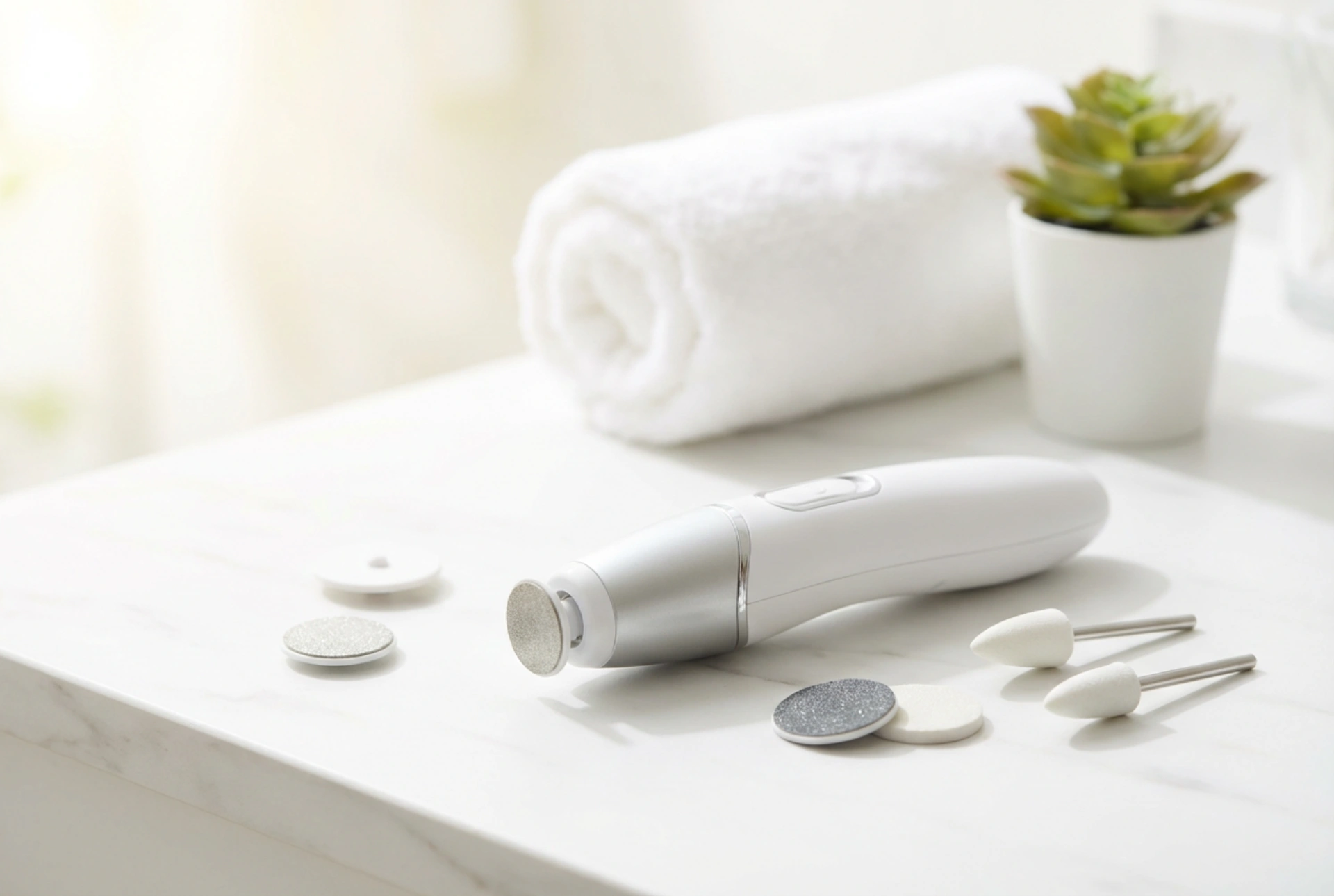 Aparelho 2 em 1 para Unhas e Pés: Configuração e Técnica de Uso