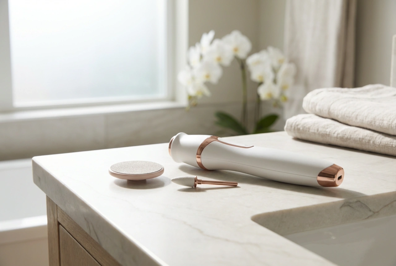 Polidor elétrico para pés e unhas: um aparelho, duas funções