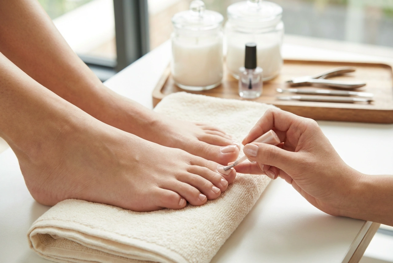 Verniz de gel no pedicure: preparação das unhas, aplicação e selagem