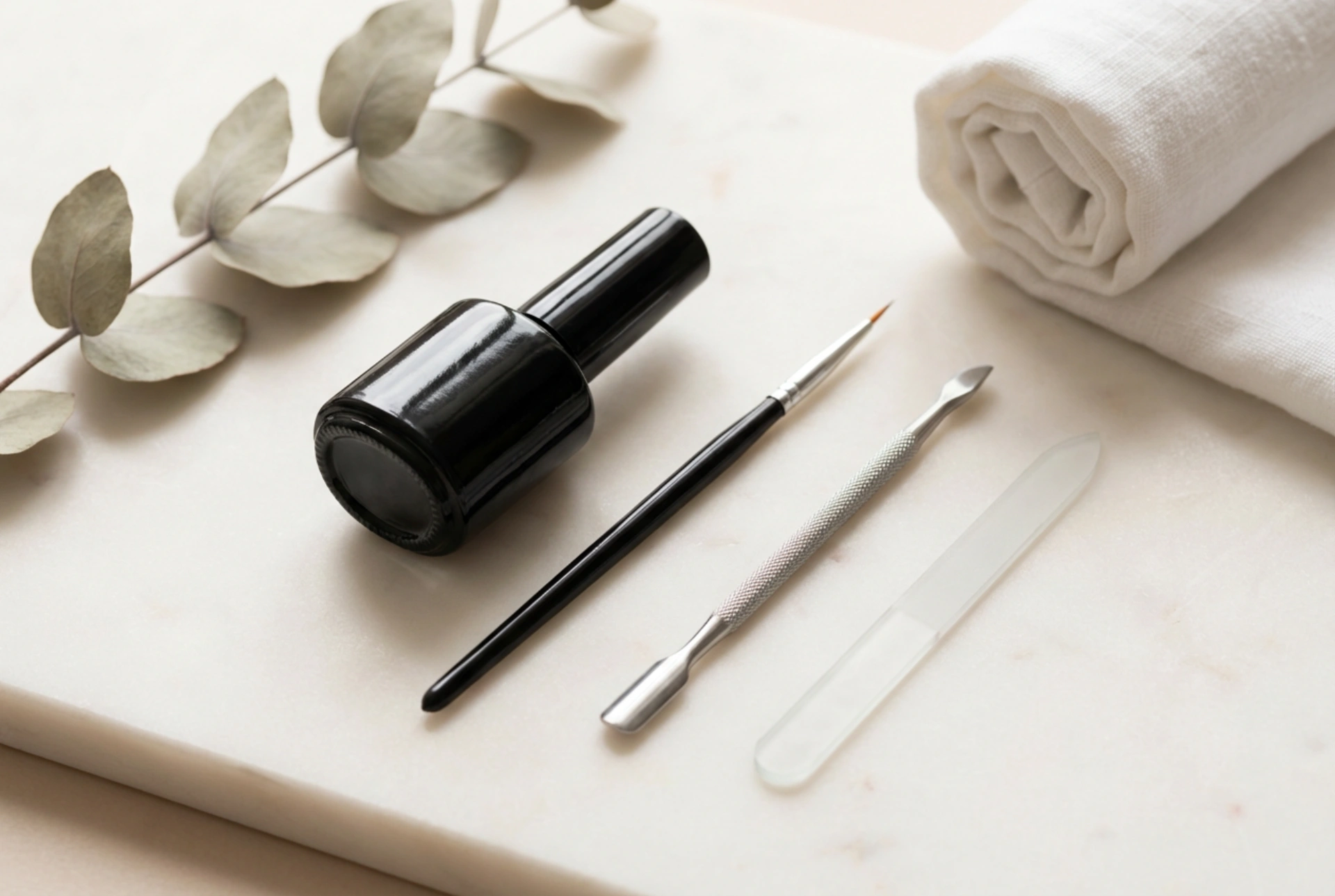 Unhas dos pés pretas: como obter um preto profundo e linhas perfeitas