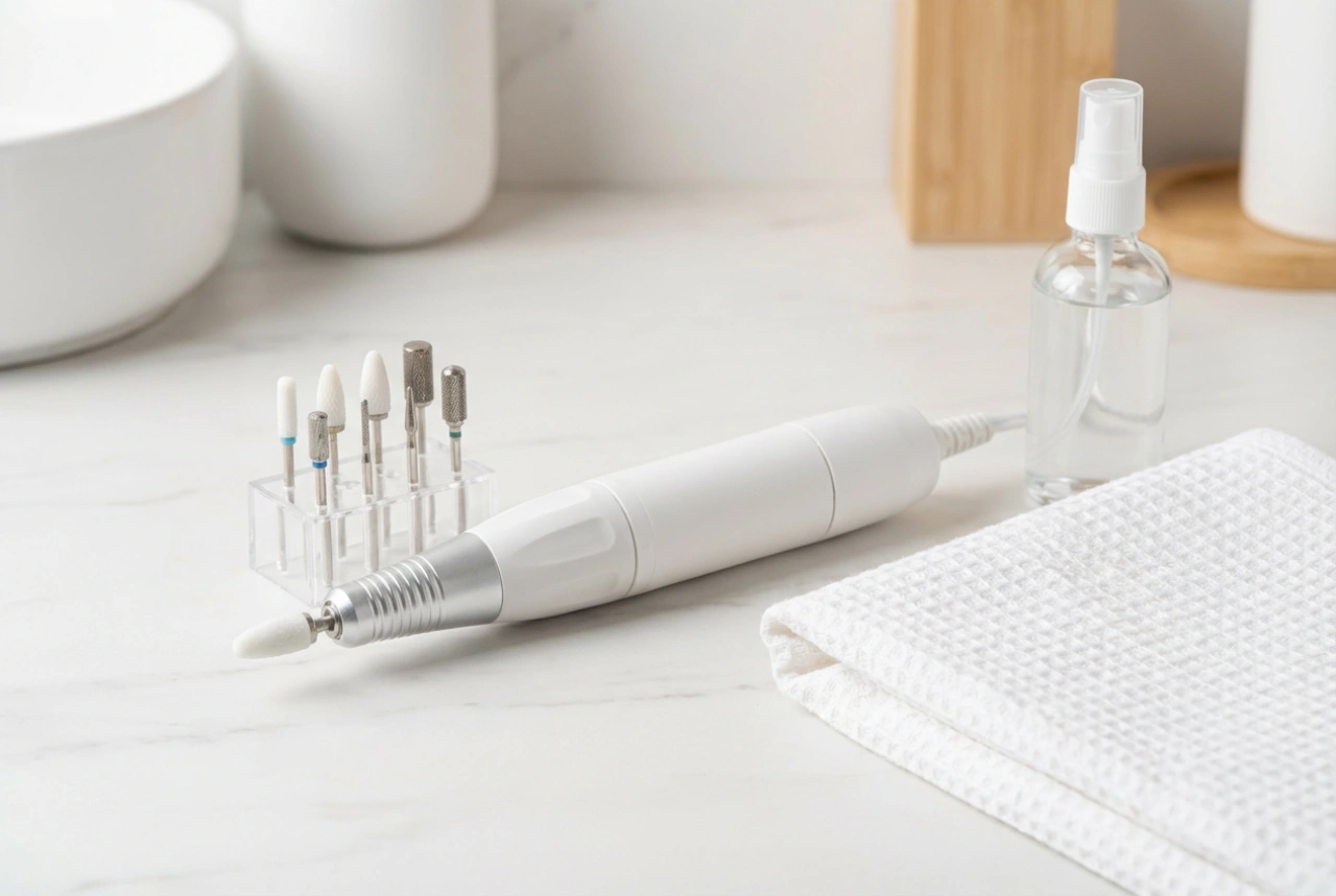 Broca para Unhas e Calcanhares: Seleção de Pontas, Rotações e Higiene de Trabalho