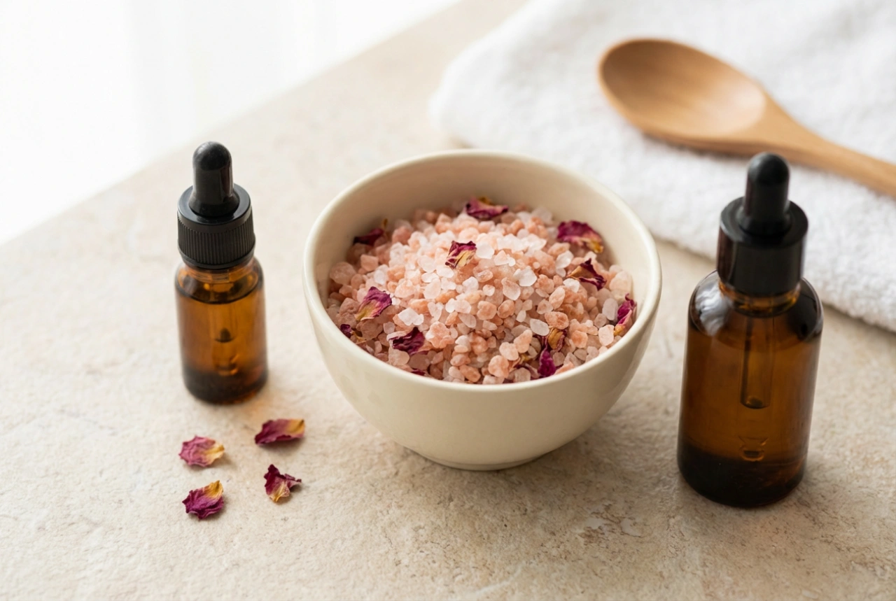 Como usar o sal dos Himalaias no banho: métodos simples e adições aromáticas