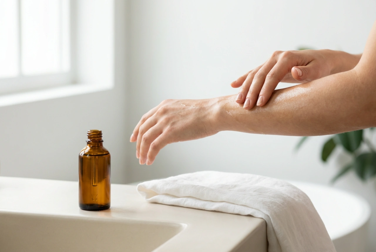 Óleo de massagem em casa: aplicação, deslizamento e cuidados com a pele depois