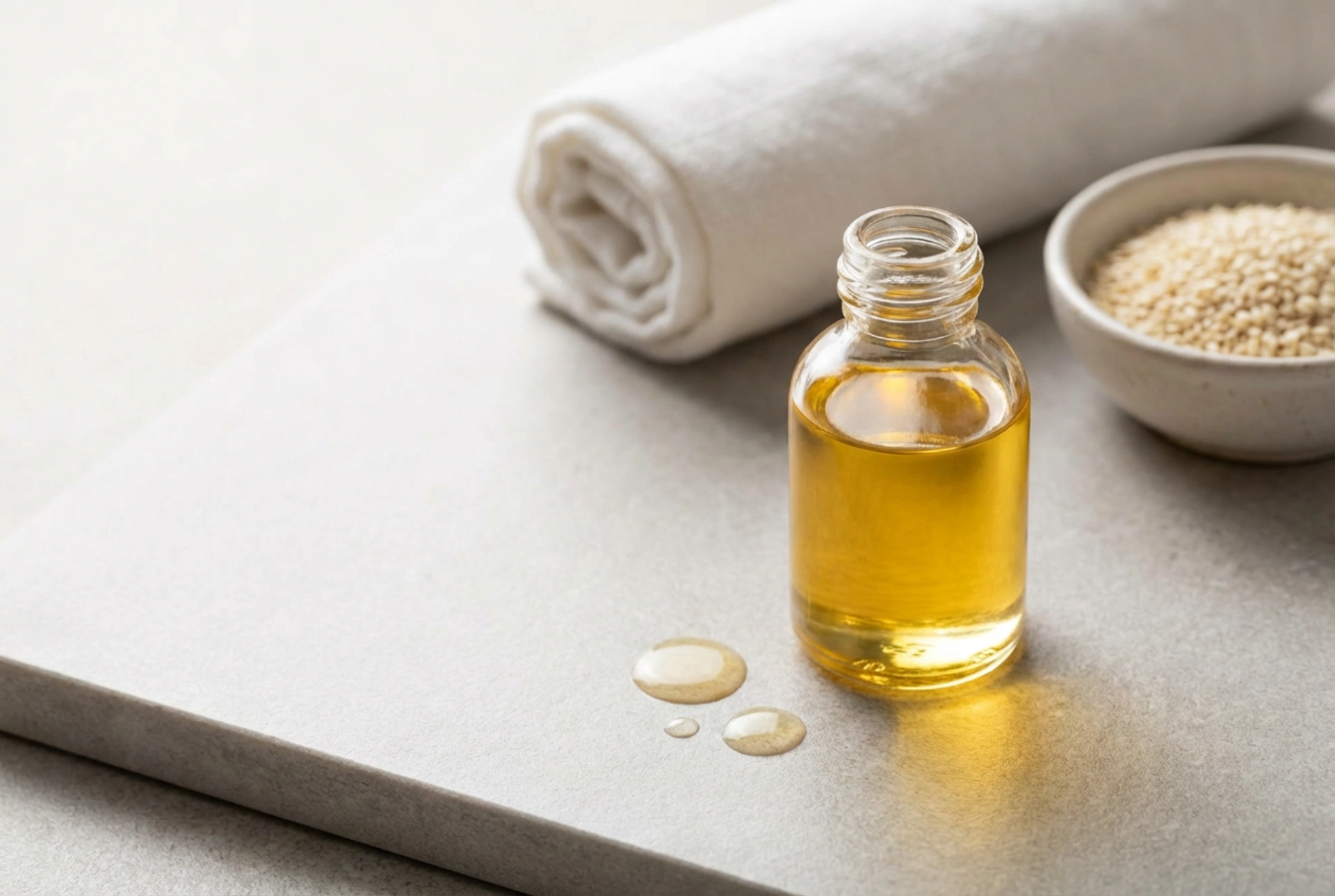 Óleo de Gergelim para Massagem: Propriedades e Aplicação Simples