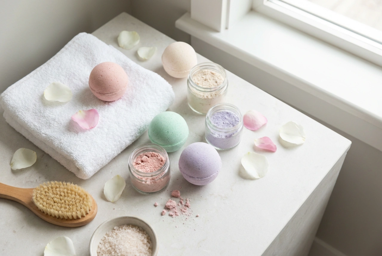 Bolas de banho exclusivas: como criar um spa doméstico de luxo