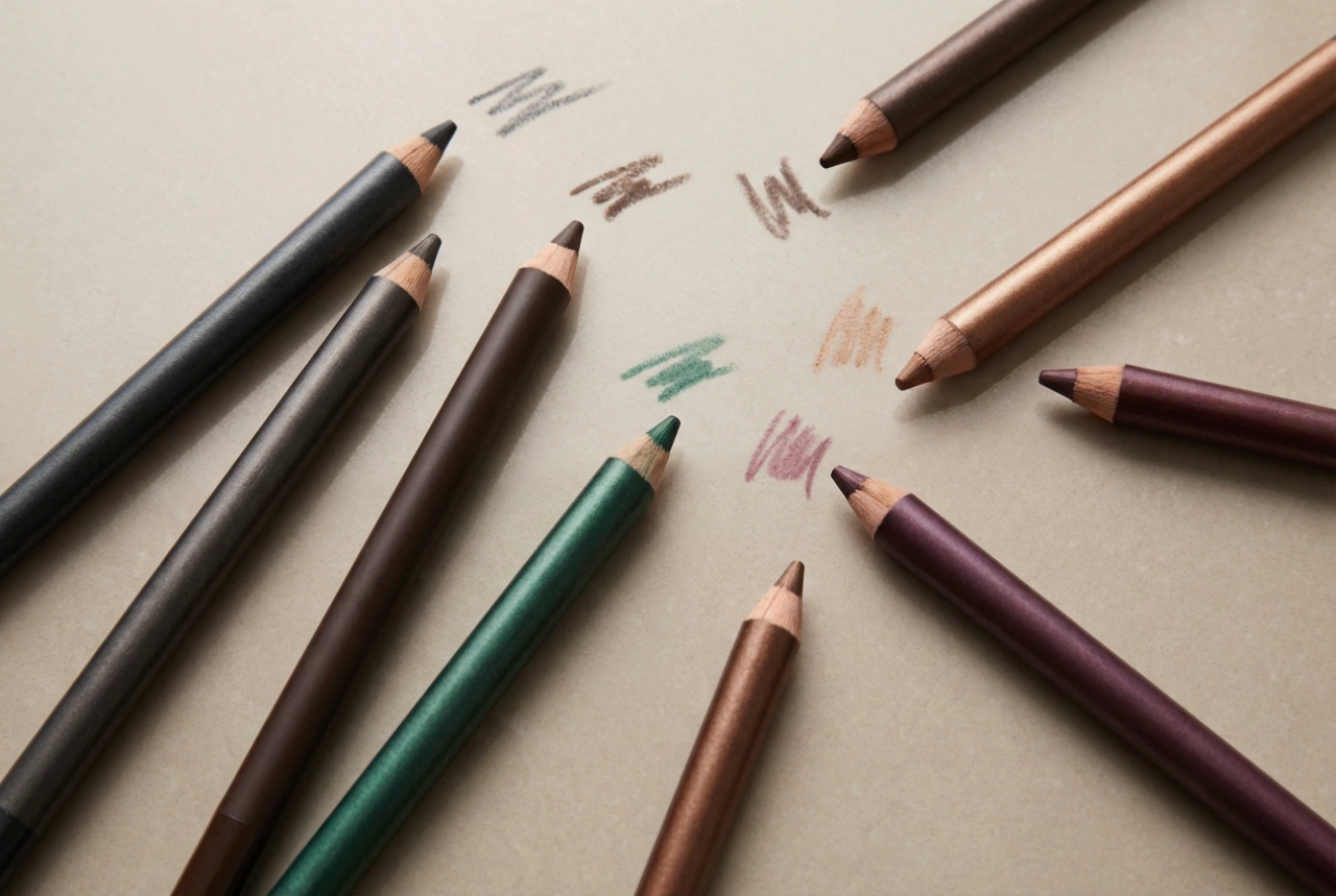 O lápis de olhos ideal: como escolher a cor, a fórmula e a durabilidade