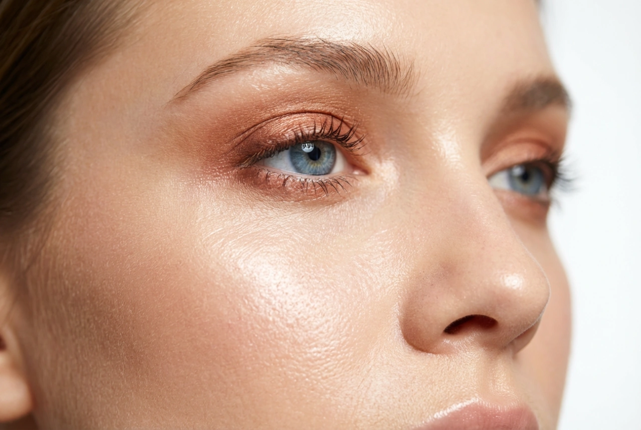 Maquilhagem para olhos azuis: cores e técnicas que combinam
