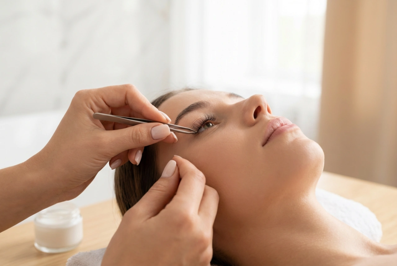 Cílios em tufos prontos: seleção do comprimento, aplicação e fixação