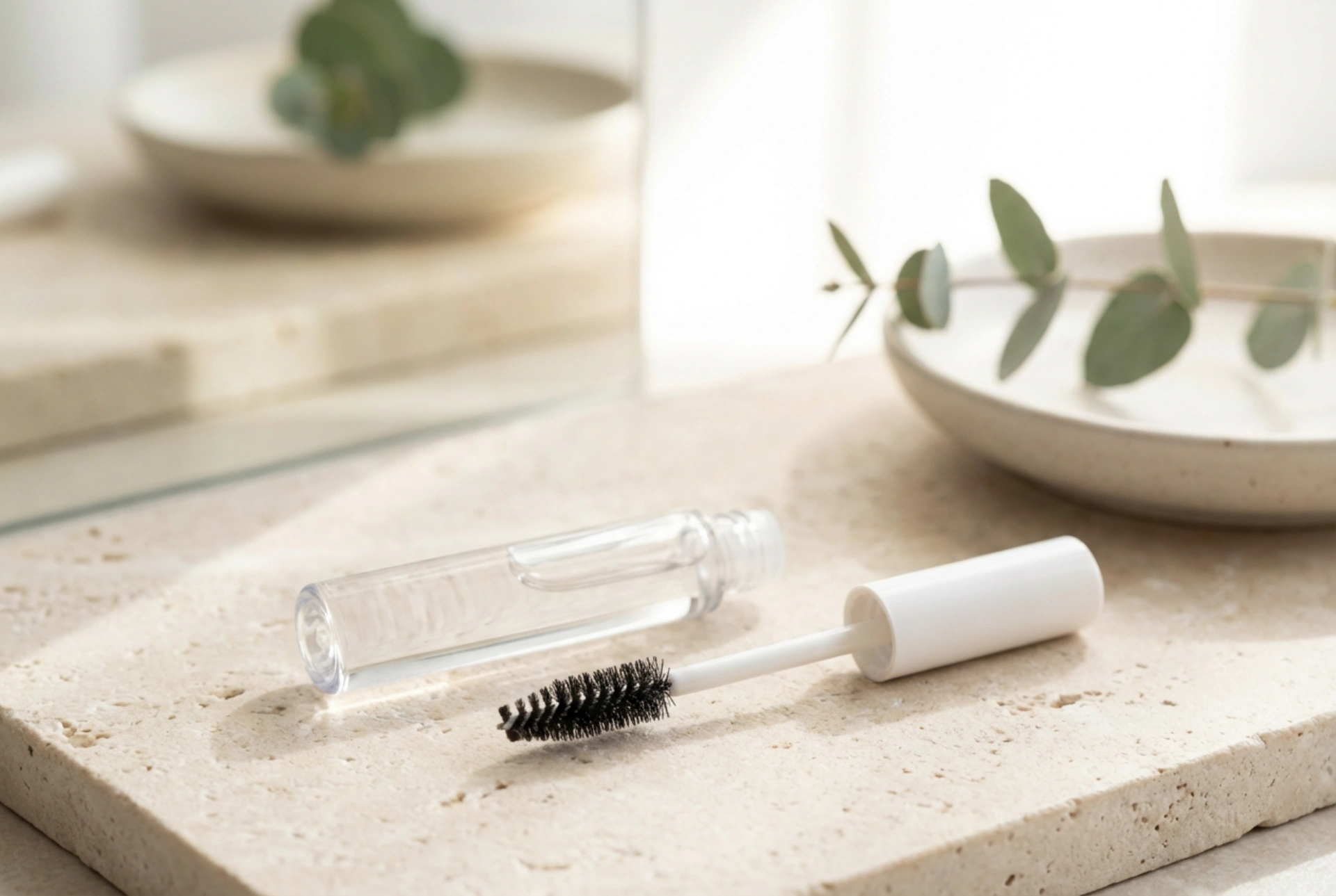 Gel de sobrancelhas transparente: fixação natural e modelação rápida
