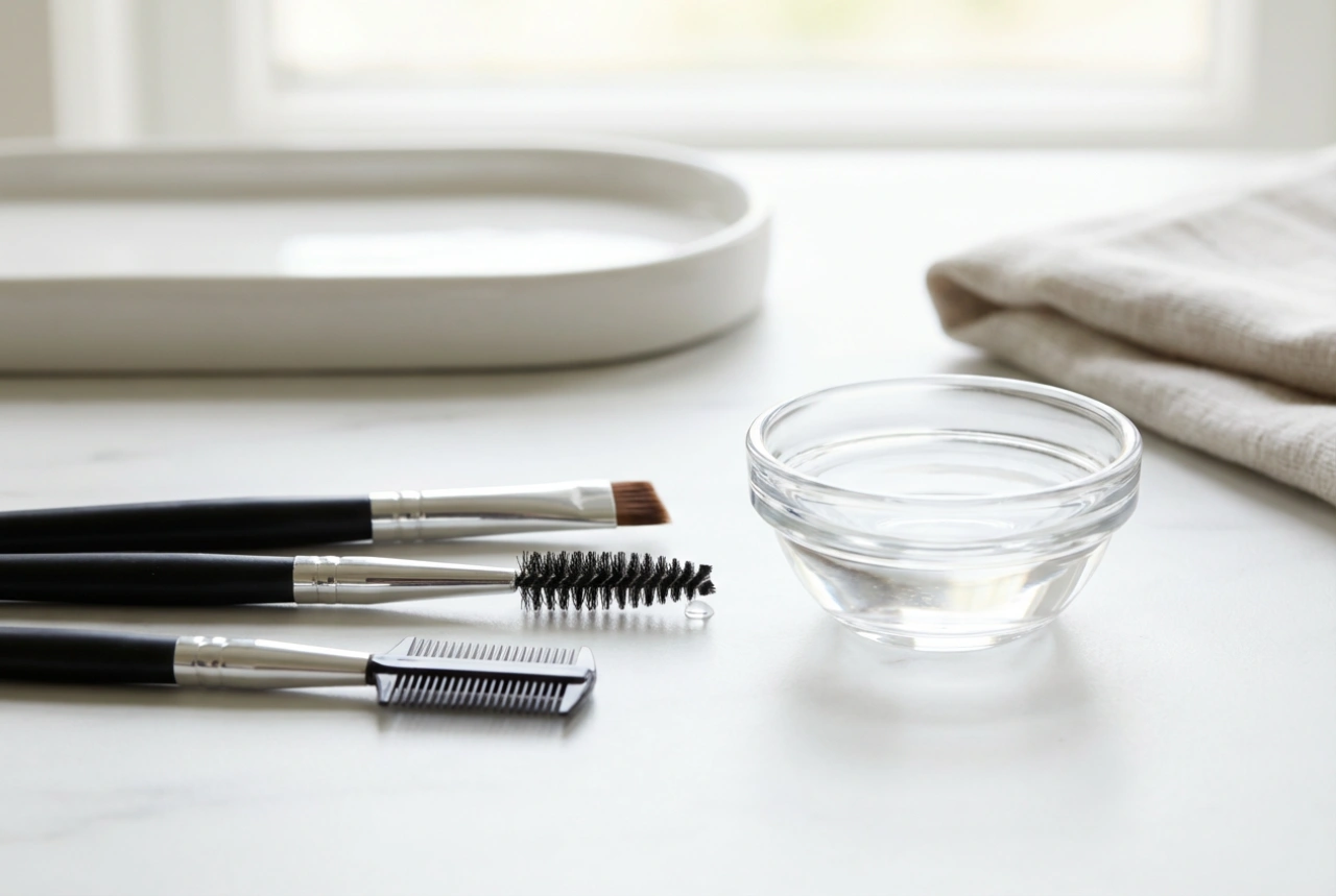 Pincéis de sobrancelha: quais escolher e como limpá-los para um desenho preciso