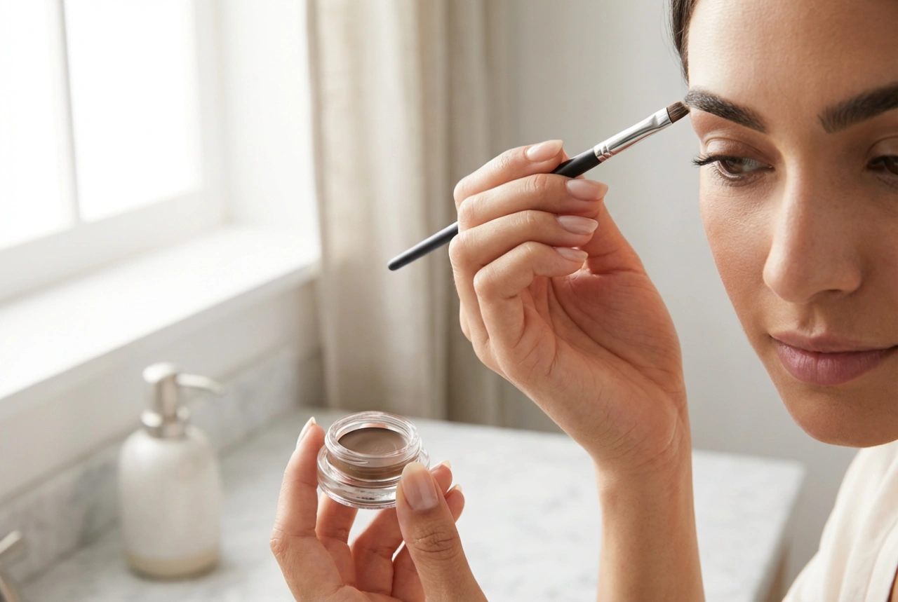 Pincel de sobrancelha: qual escolher e como desenhar traços pelo a pelo
