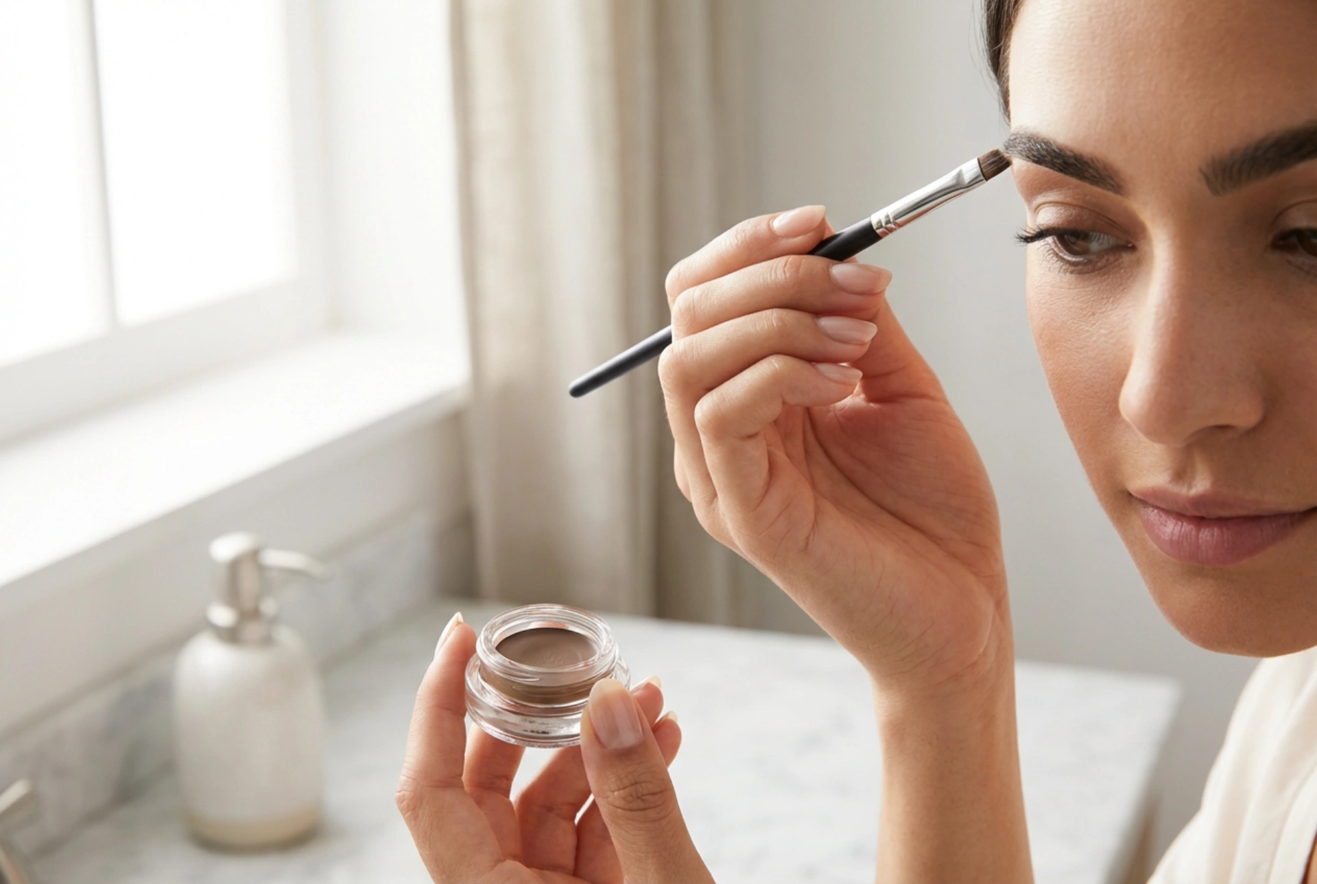 Pincel de sobrancelha: qual escolher e como desenhar traços pelo a pelo