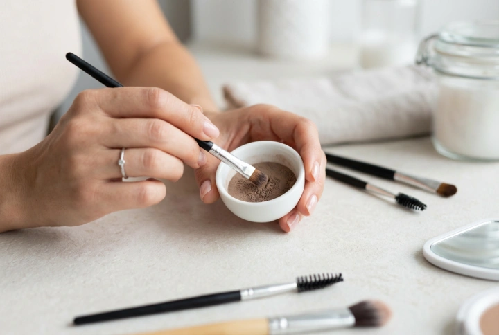 Henna em pó para sobrancelhas: como obter um efeito ombré suave em casa