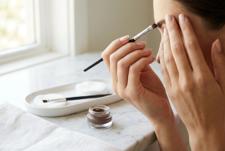 Como funciona a tinta para sobrancelhas: preparação, aplicação e manutenção da cor