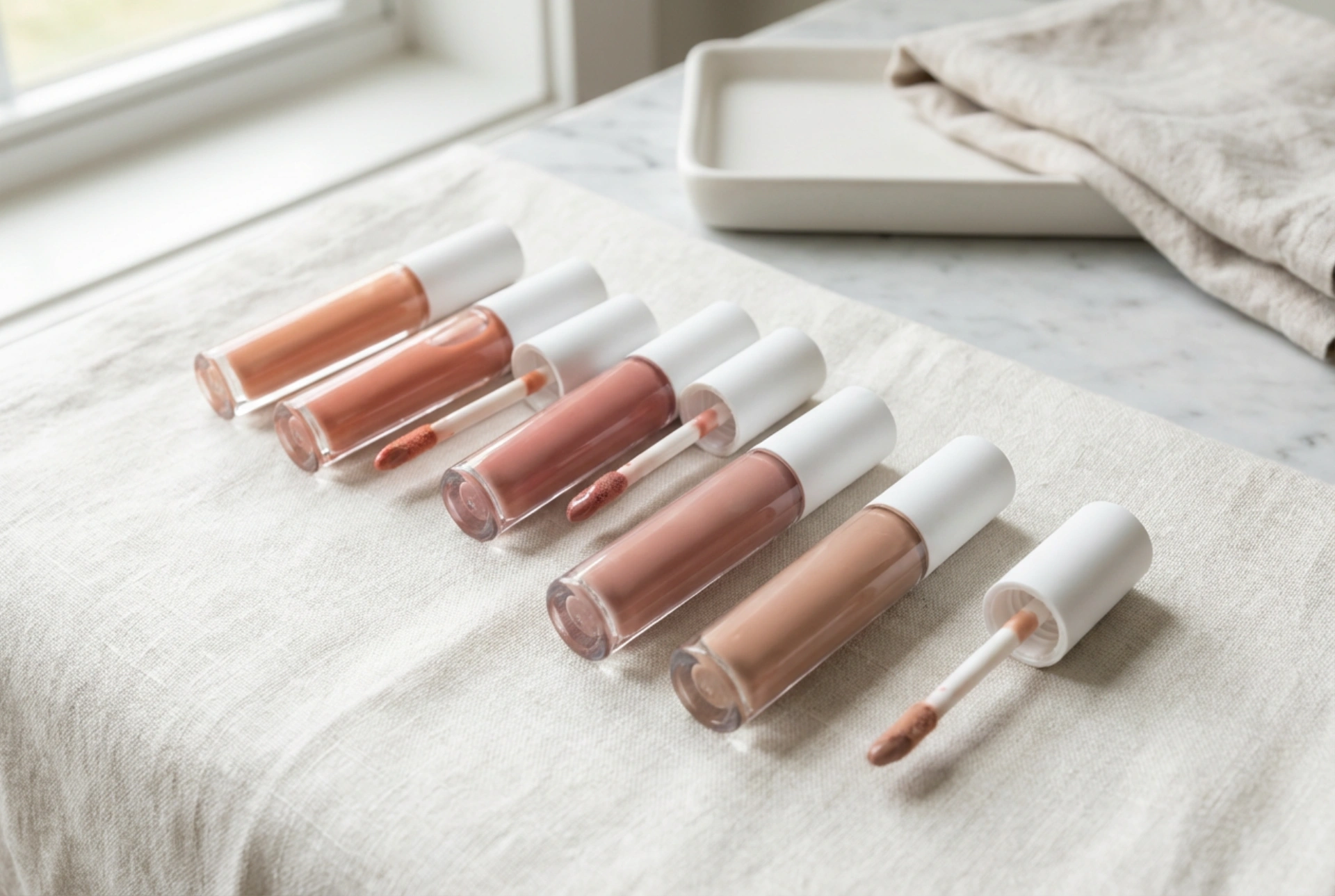Brilho labial nude ideal para o seu tom de pele: como escolher e aplicar