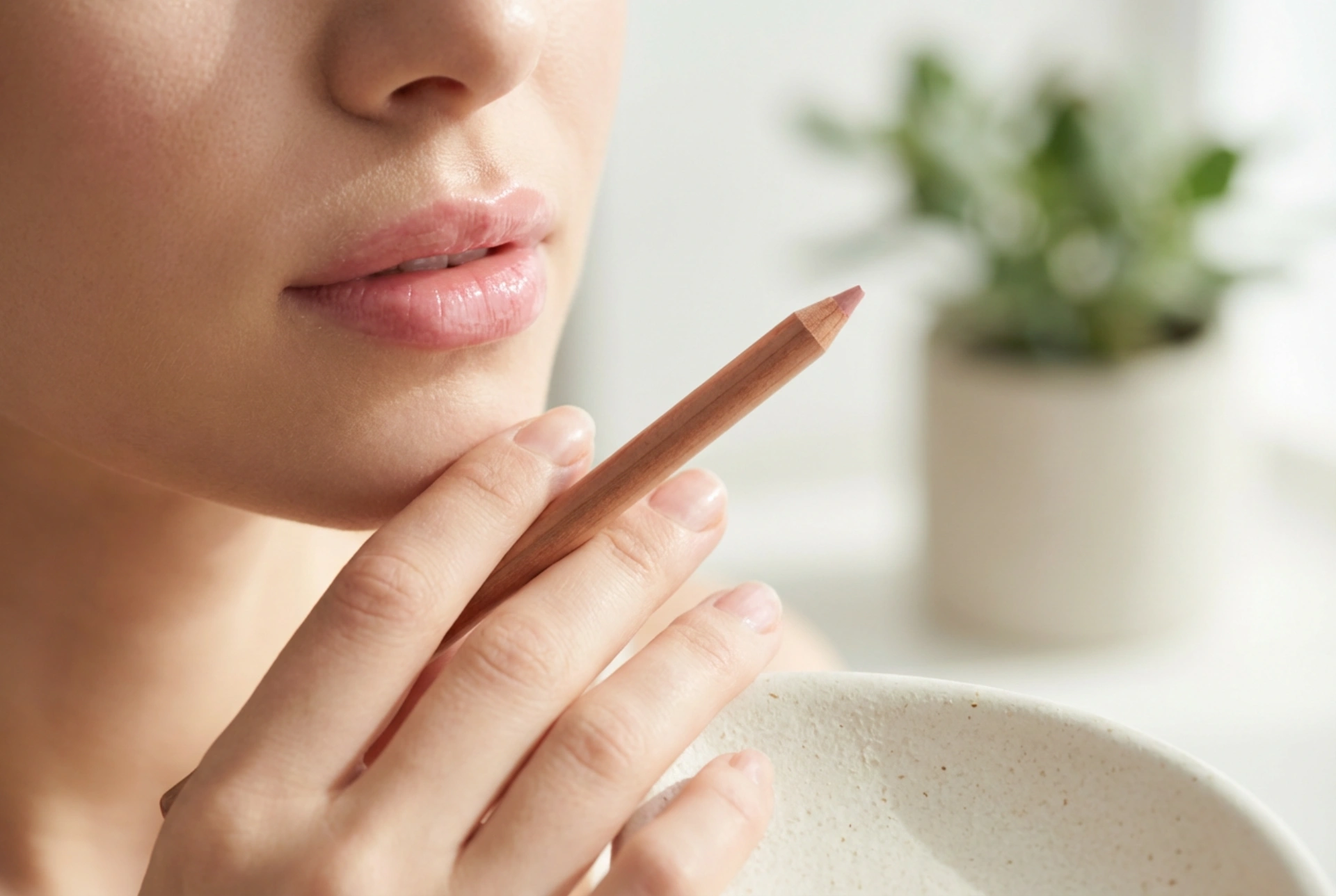 Gloss Labial Rosa: Efeito Fresco, Combinação com Lápis de Contorno e Camadas