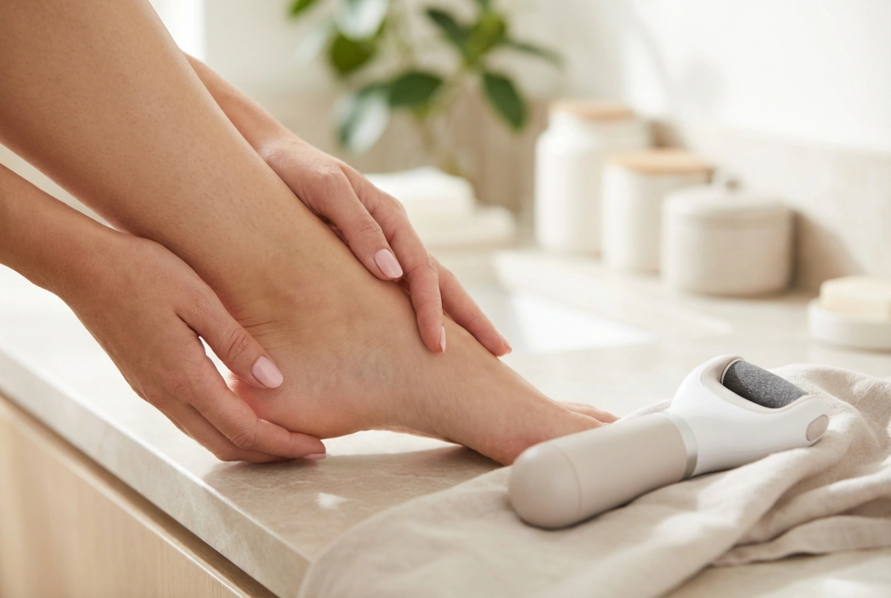 Lixa de pés elétrica: como remover calosidades de forma segura e uniforme