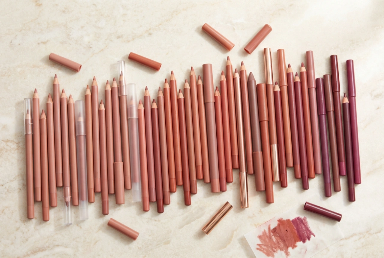 Guia completo de lápis de lábios: fórmulas, tons e aplicação